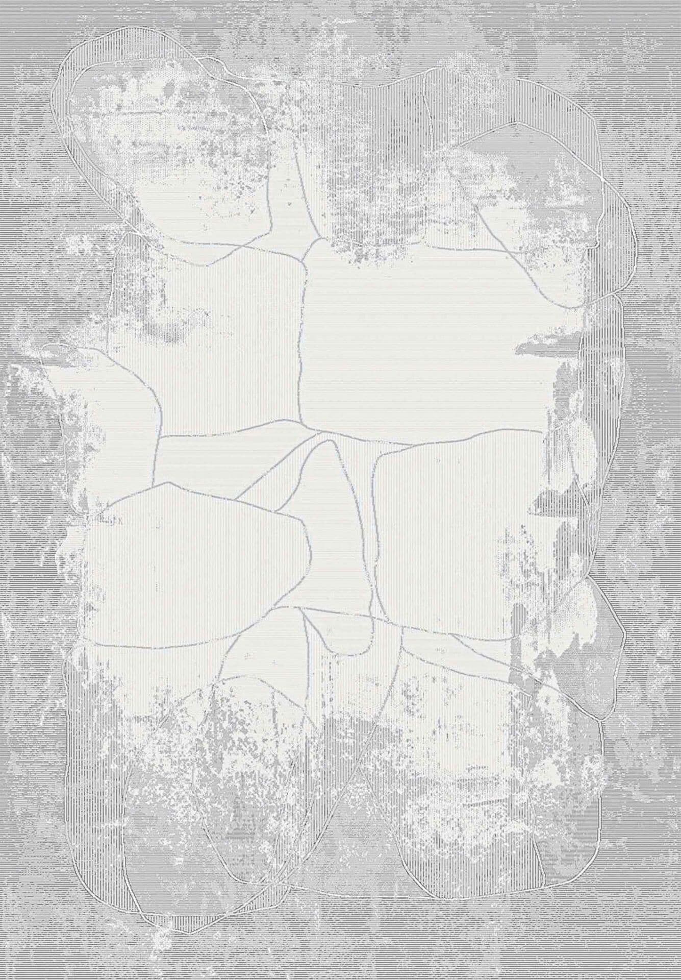 Deep DP03A Gri — Bahariye Halı Deep koleksiyonu — dikdörtgen halı