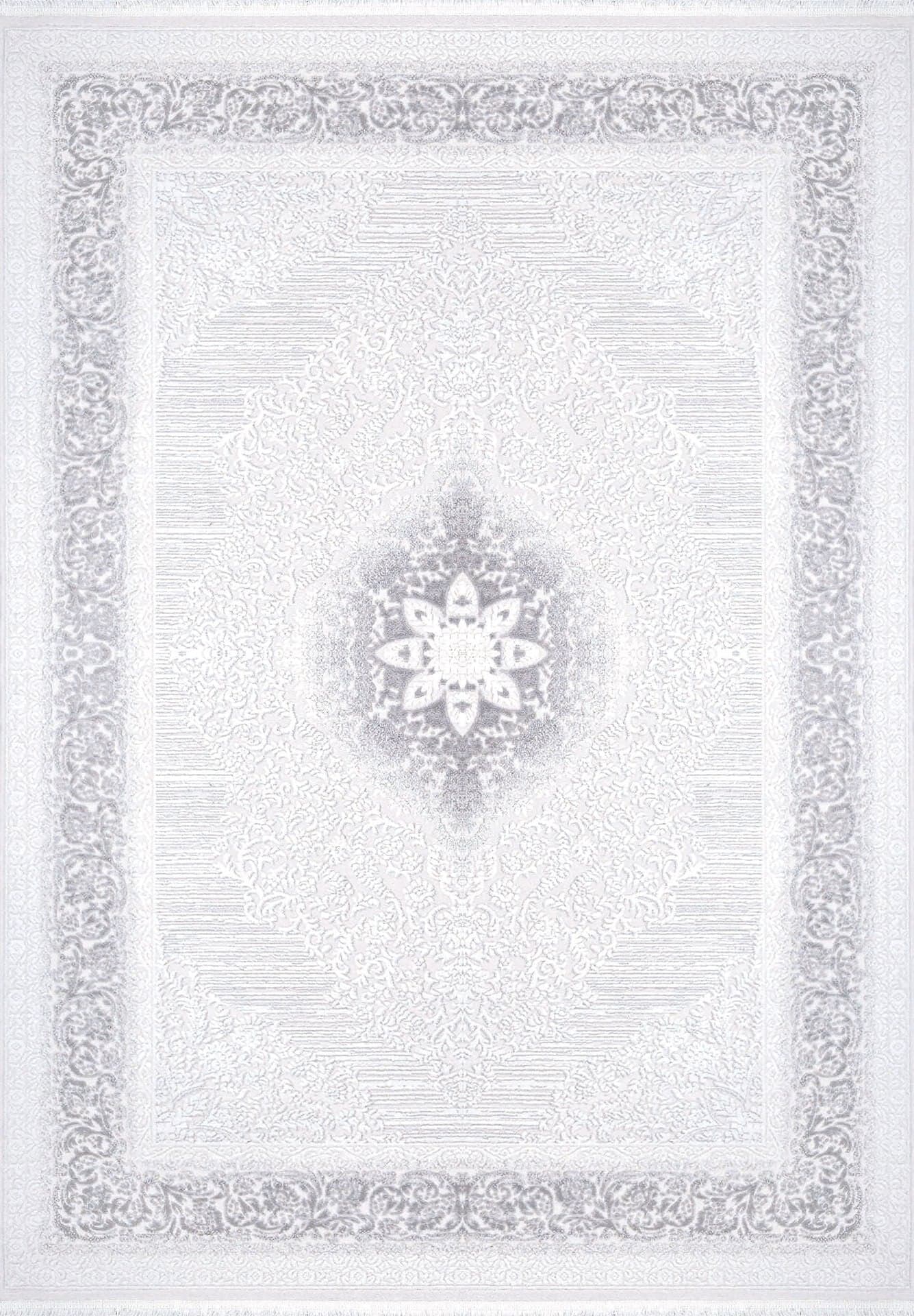 Simge SM01 Gri — Bahariye Halı Simge koleksiyonu — dikdörtgen halı