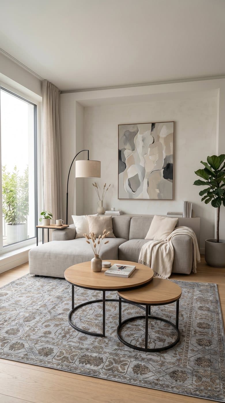 Atelier AE003 — Kreasyon Halı Atelier koleksiyonu — gri dikdörtgen halı