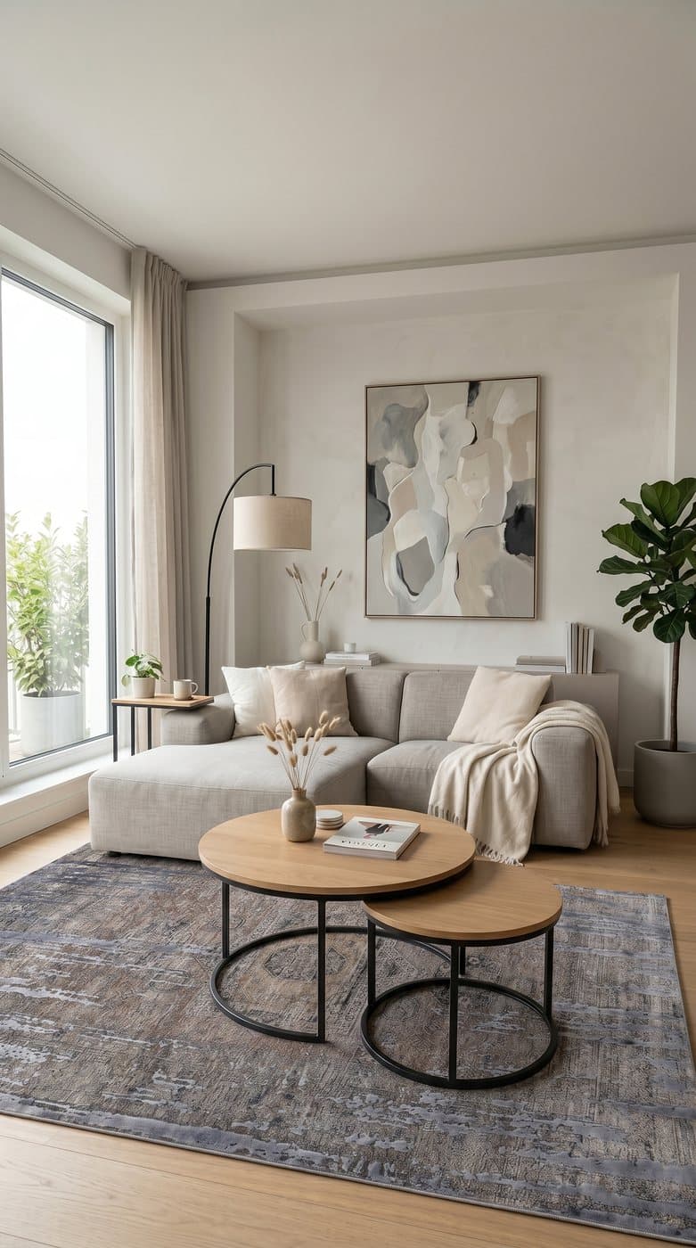 Atelier AE009 — Kreasyon Halı Atelier koleksiyonu — gri dikdörtgen halı