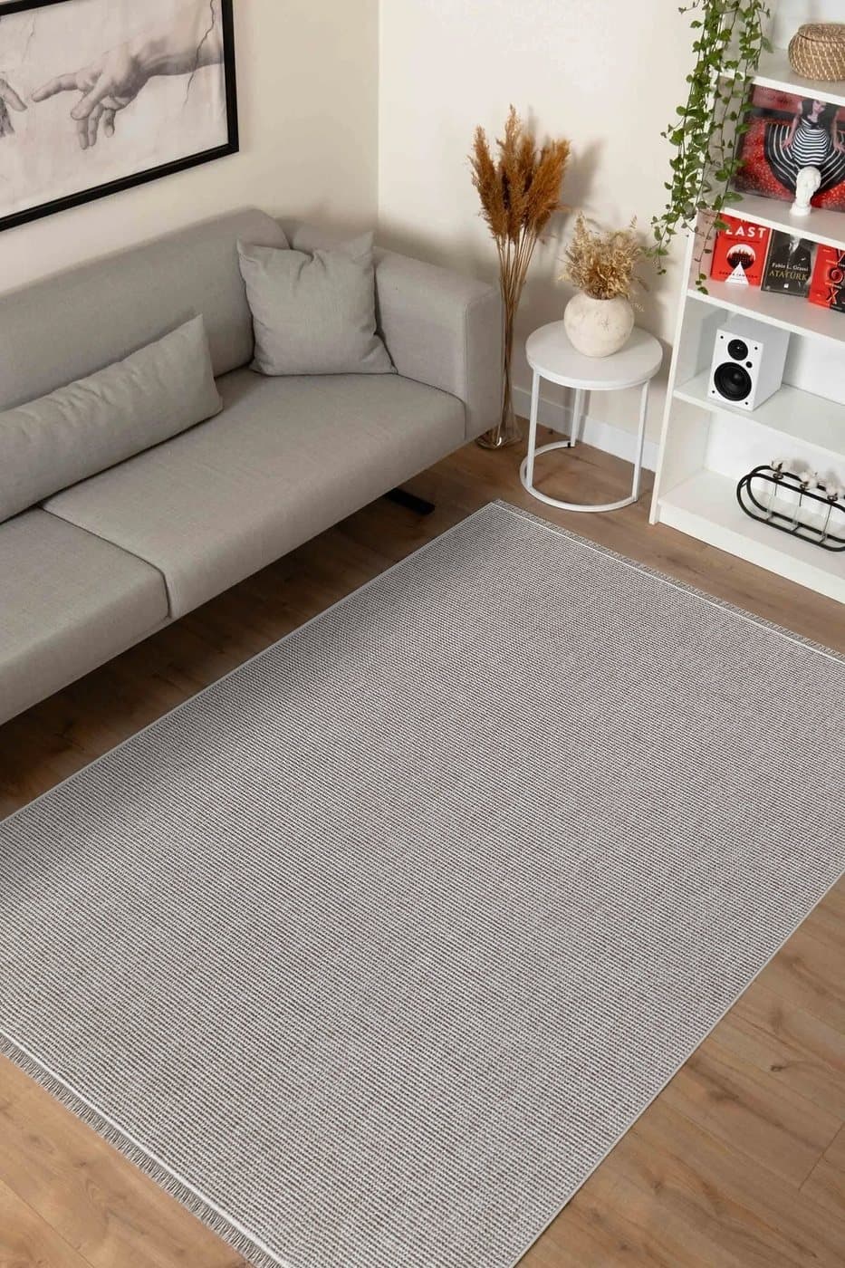 Ecoloop EC003 — Kreasyon Halı Ecoloop koleksiyonu — bej dikdörtgen halı