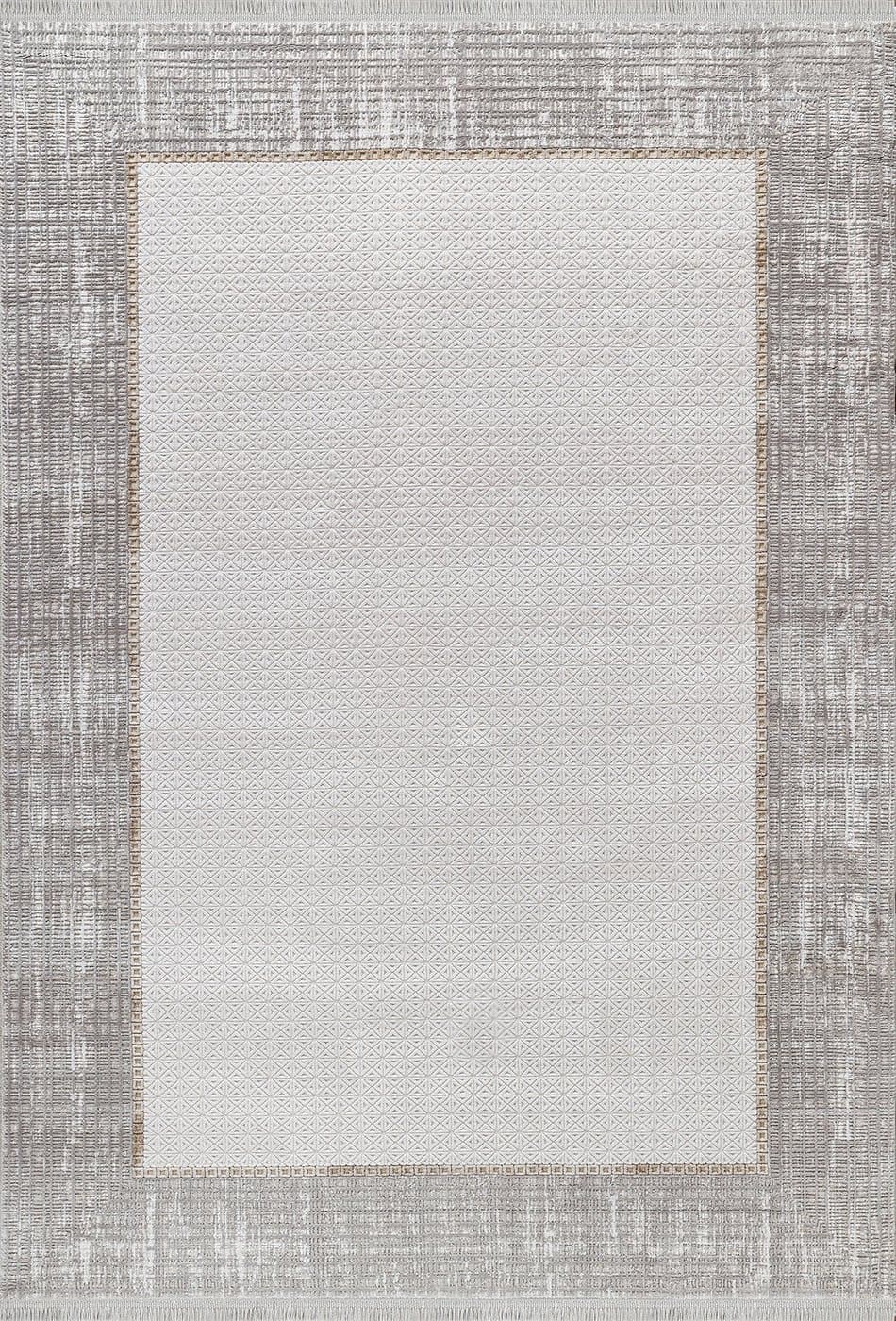 Serenat SE013 — Kreasyon Halı Serenat koleksiyonu — krem gri dikdörtgen halı