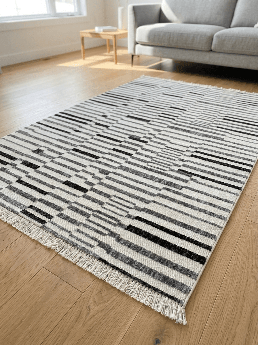 Colors B6197A Siyah — Pastel Halı Colors koleksiyonu — dikdörtgen halı
