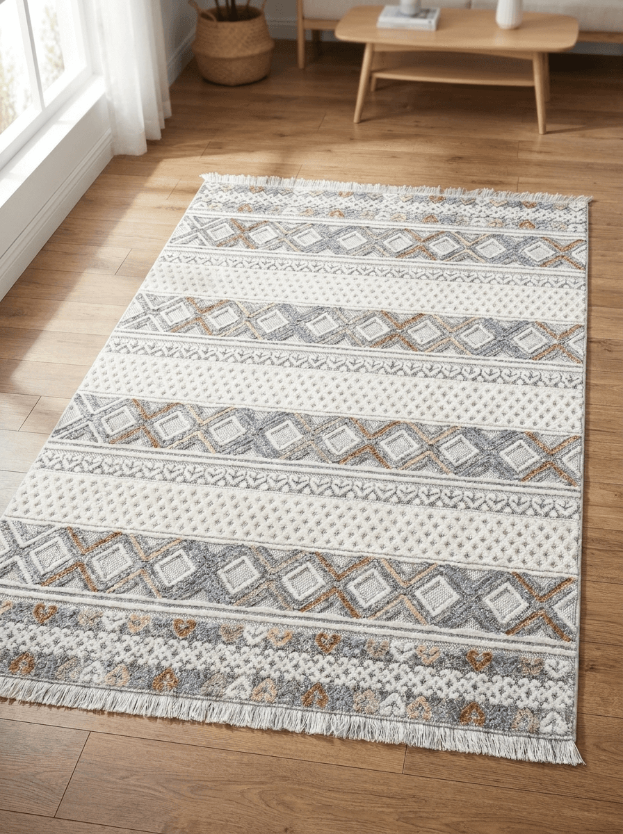 Colors B6660A Renkli — Pastel Halı Colors koleksiyonu — dikdörtgen halı