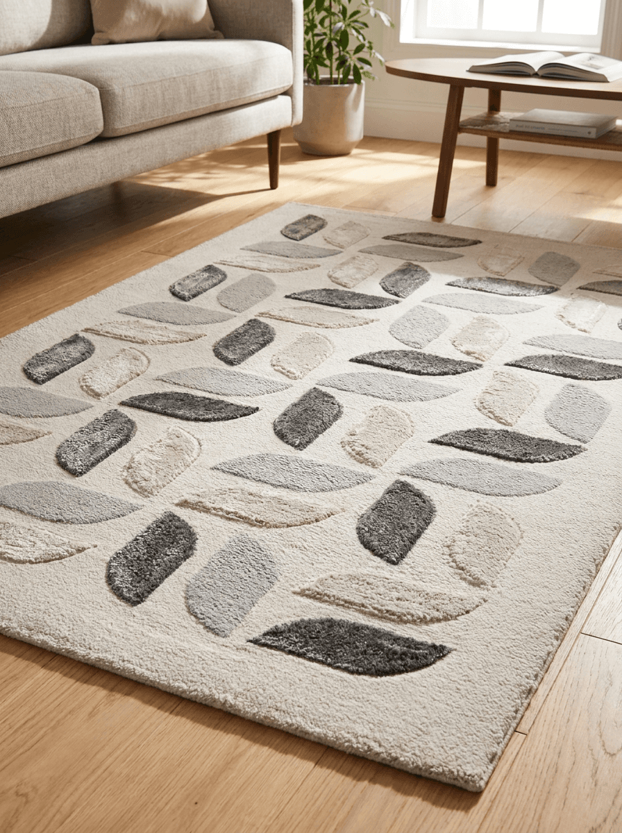 Cozy 3941A Krem Gri — Pastel Halı Cozy koleksiyonu — dikdörtgen halı