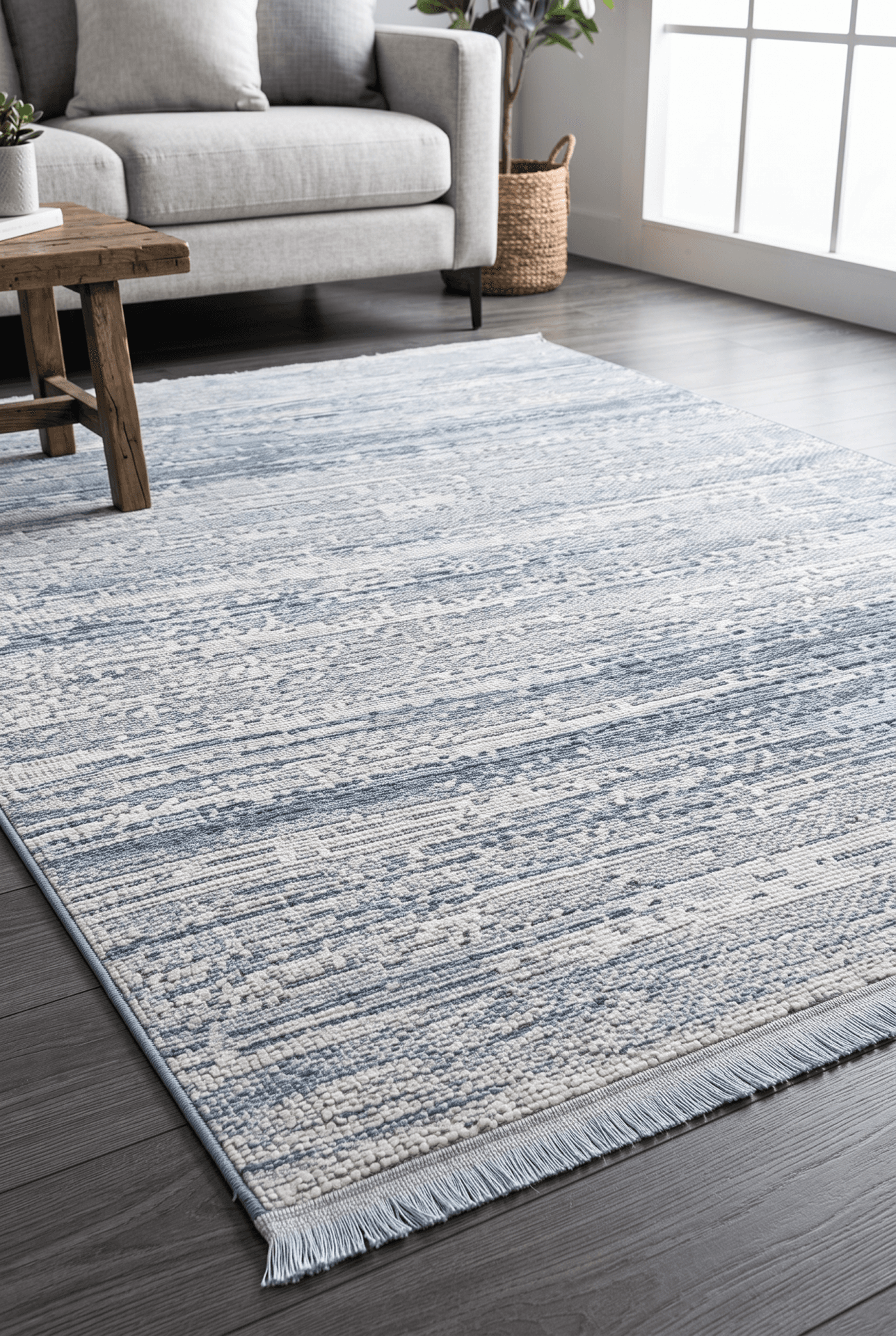 İnova PS988V9 Mavi — Pastel Halı İnova koleksiyonu — dikdörtgen halı