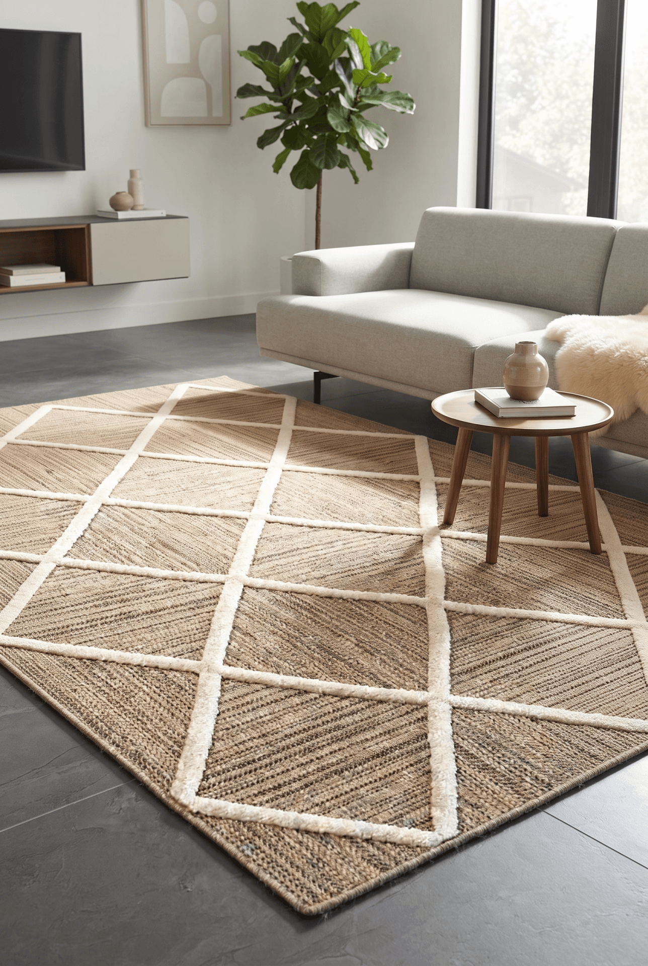 Lapis 708A Krem — Pastel Halı Lapis koleksiyonu — dikdörtgen halı