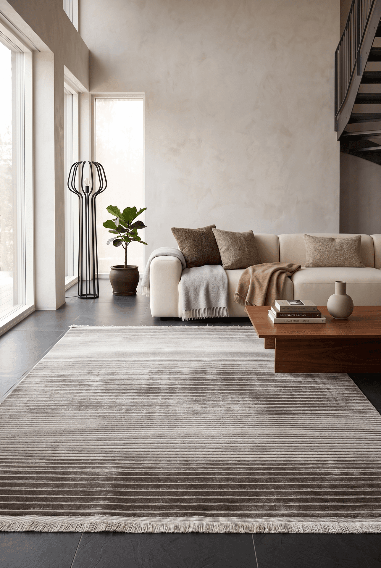 Line E5579 Vizon — Pastel Halı Line koleksiyonu — dikdörtgen halı