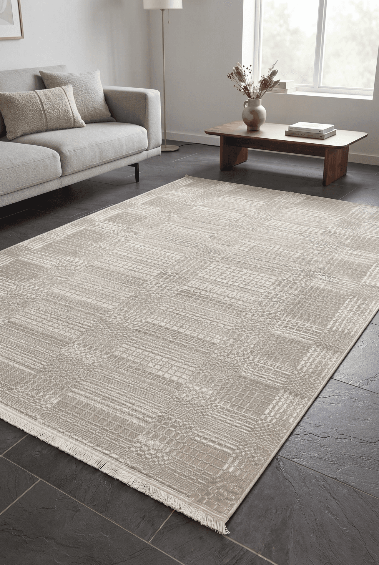 Ocean 30287A Krem — Pastel Halı Ocean koleksiyonu — dikdörtgen halı