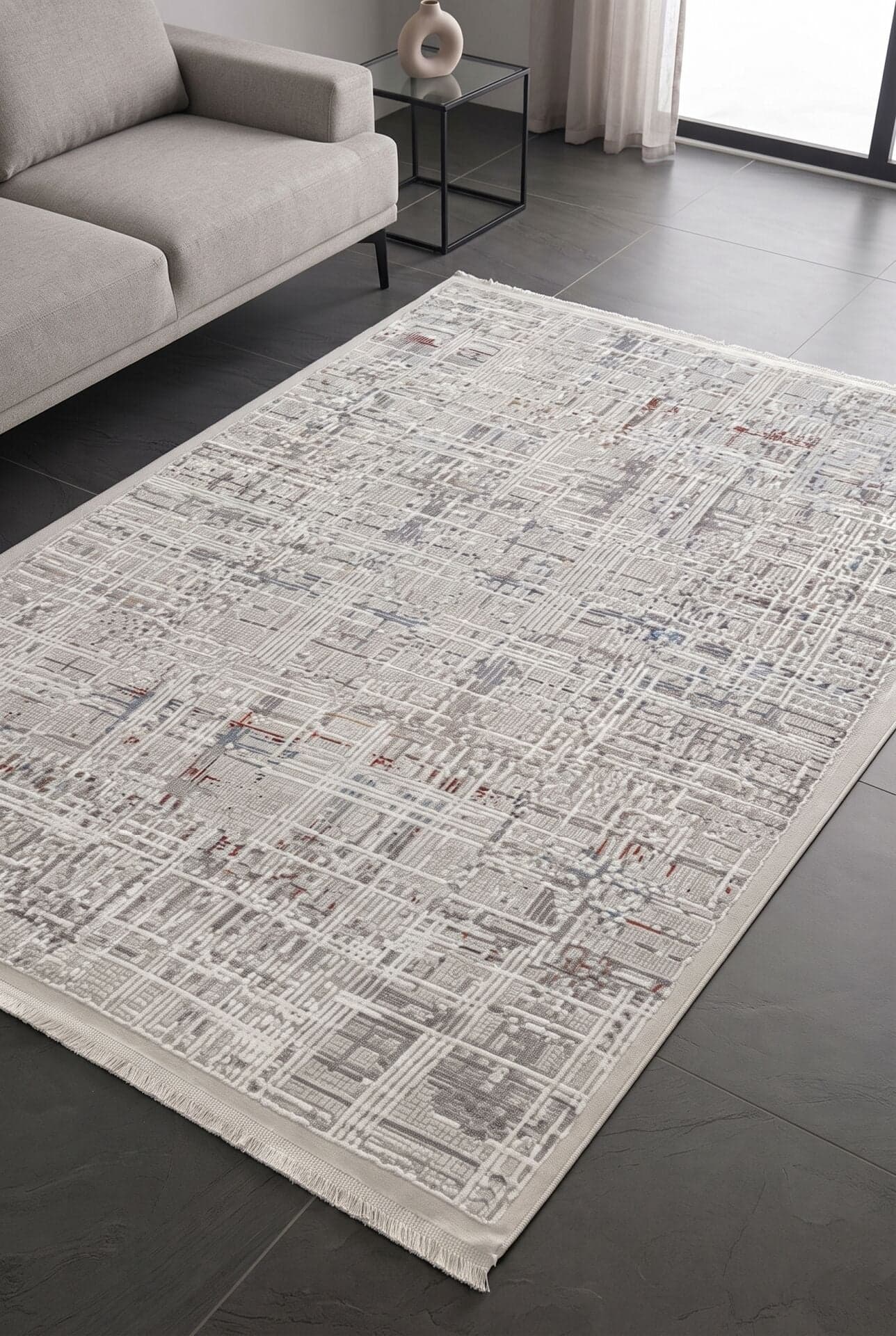 Senfoni D329C — Pastel Halı Senfoni koleksiyonu — dikdörtgen halı