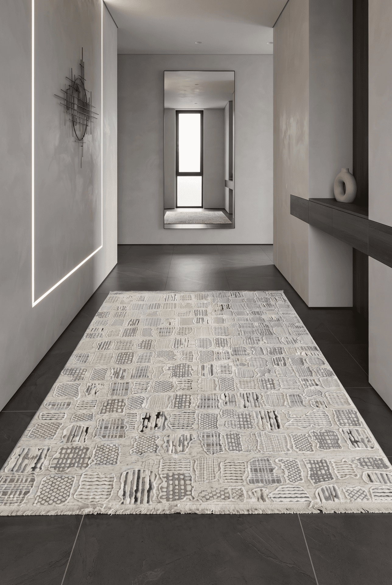 Senfoni D342C — Pastel Halı Senfoni koleksiyonu — dikdörtgen halı