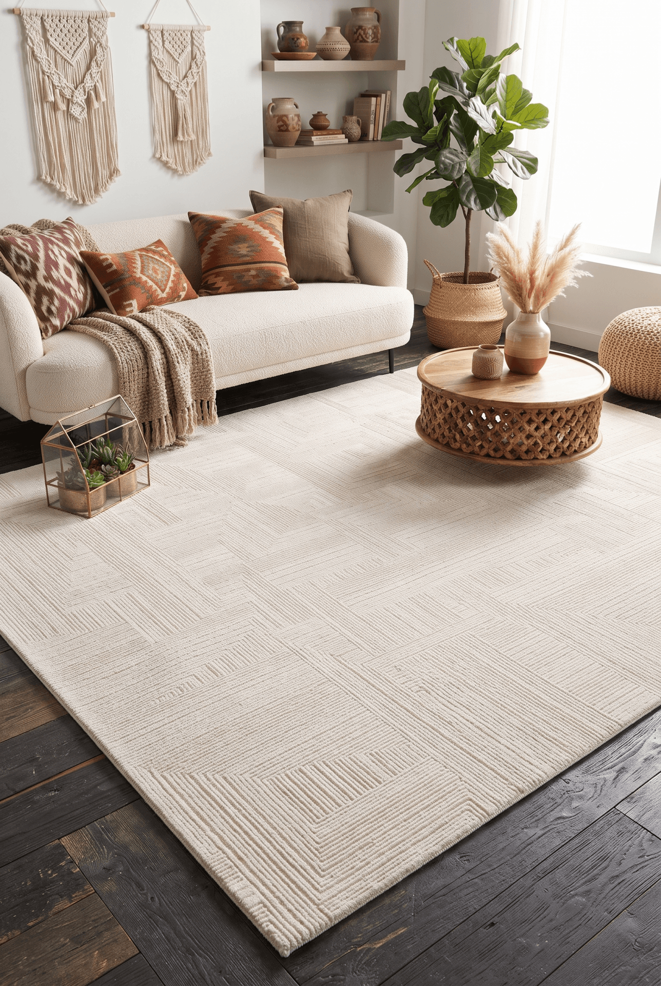 Talya 46335A Krem — Pastel Halı Talya koleksiyonu — dikdörtgen halı